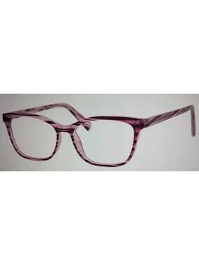 Enhance Lilac Stripe 4148 Eyeglass Glasses FRAMES ONLY 54 17 140 Light Weight